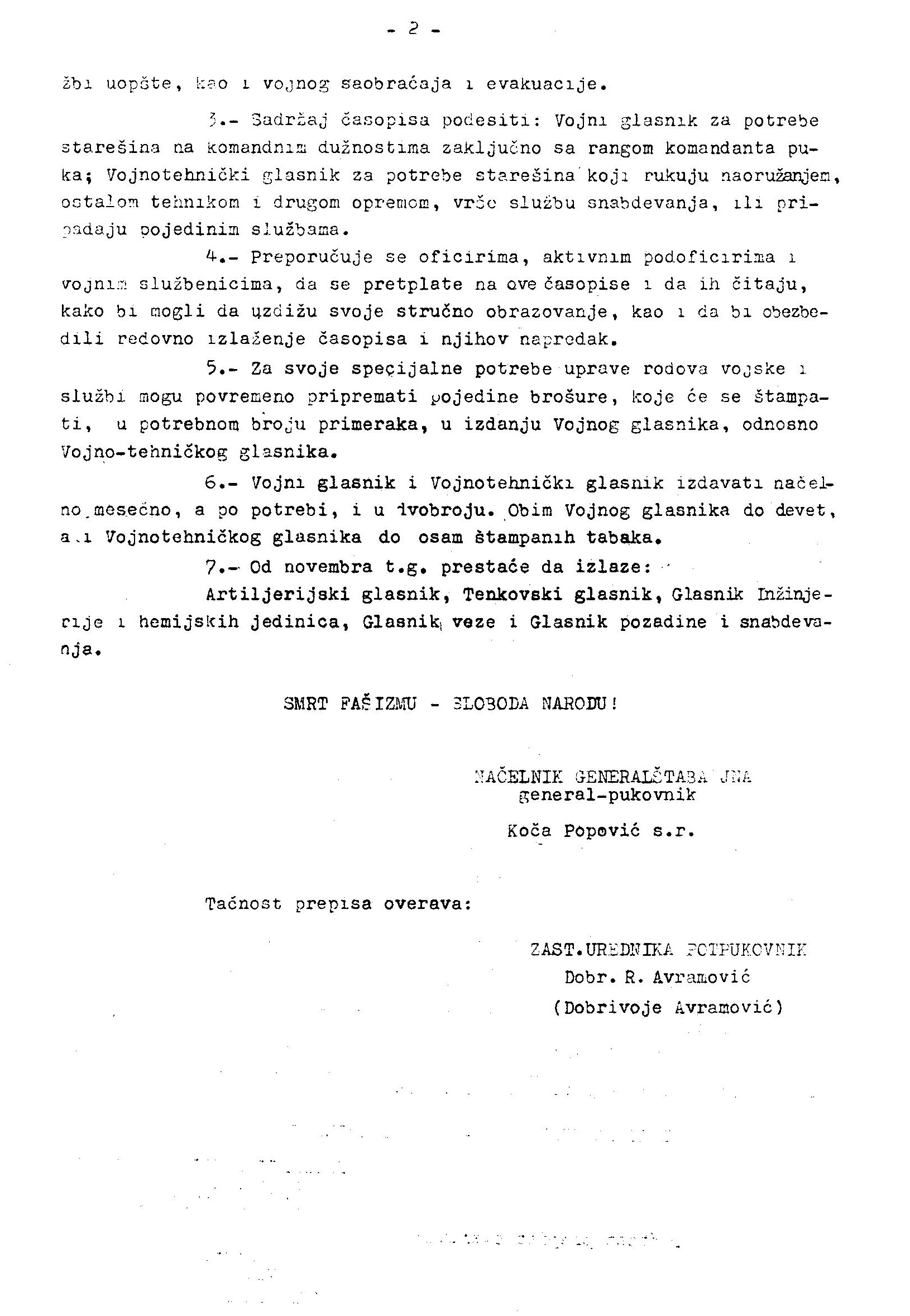 Naredba 2